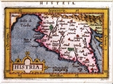 ORTELIUS, ABRAHAM: MAP OF ISTRIA